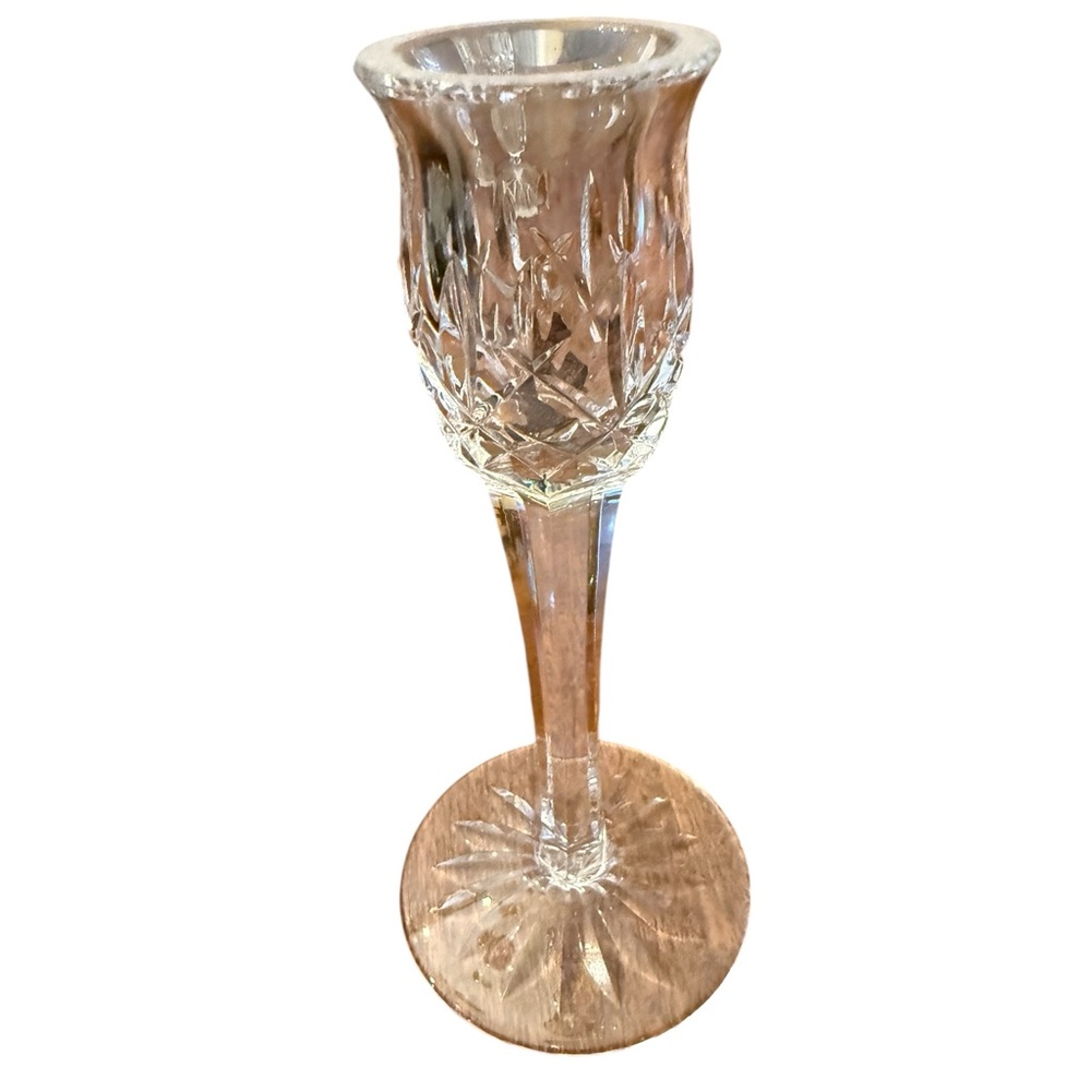 Waterford Crystal Bud Vase – 7” Cut Glass Trumpet Style